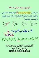 تبدیل اعداد اعشاری مختوم به کسر